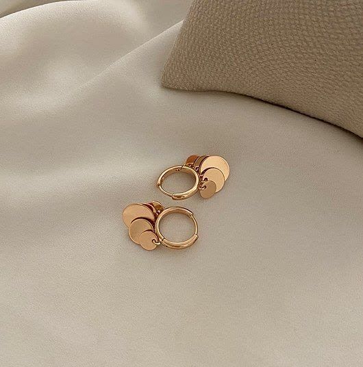 گوشواره پولکی ژوپینگ کد 2296 - خرید آنلاین از گالری آداس